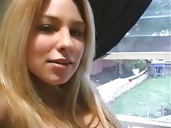 Amateur, Blonde, Blowjob, Cumshot